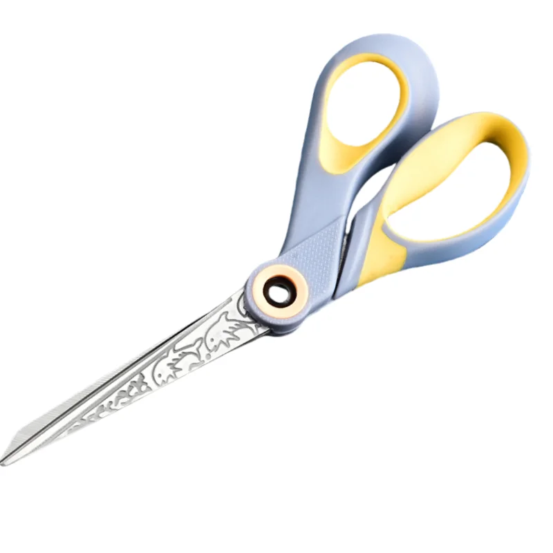 Premium Pp/Tpr Handle Household Kitchen Vegetable Chicken Bone Scissors