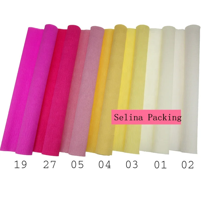 
Crepe paper for flower wrapping 