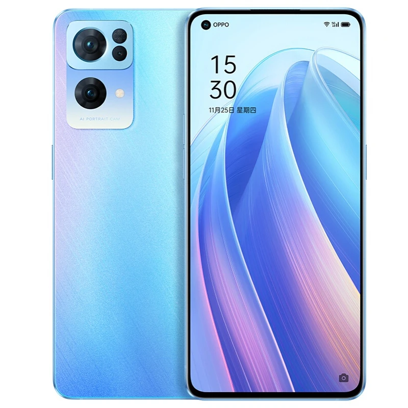 Оригинальный смартфон OPPO Reno 7 Pro 5G 6 55 дюйма AMOLED 2400x1080 90 Гц MediaTek Dimensity 1200 Max 4500 мАч 65 Вт Быстрая зарядка