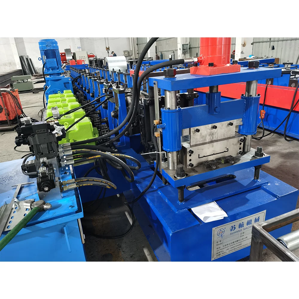 New Full Automatic Production Line Ladder Type Cable Tray Manufacturing Roll Forming Machine