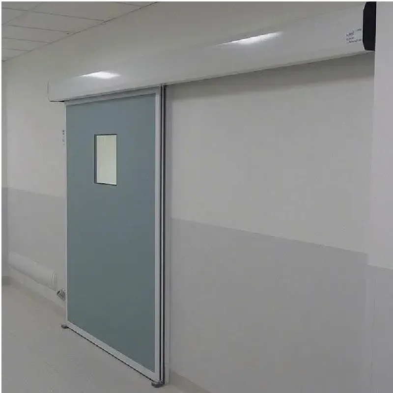 Automatic sliding hospital doors galvanized sheet or stainless steel medical sliding doors