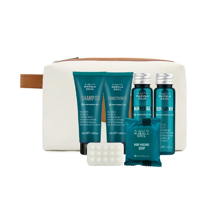 2023 Popular Travel Bottles Set for Toiletries with Toothbrush and Paste Mini Travel Container Kit for Bath