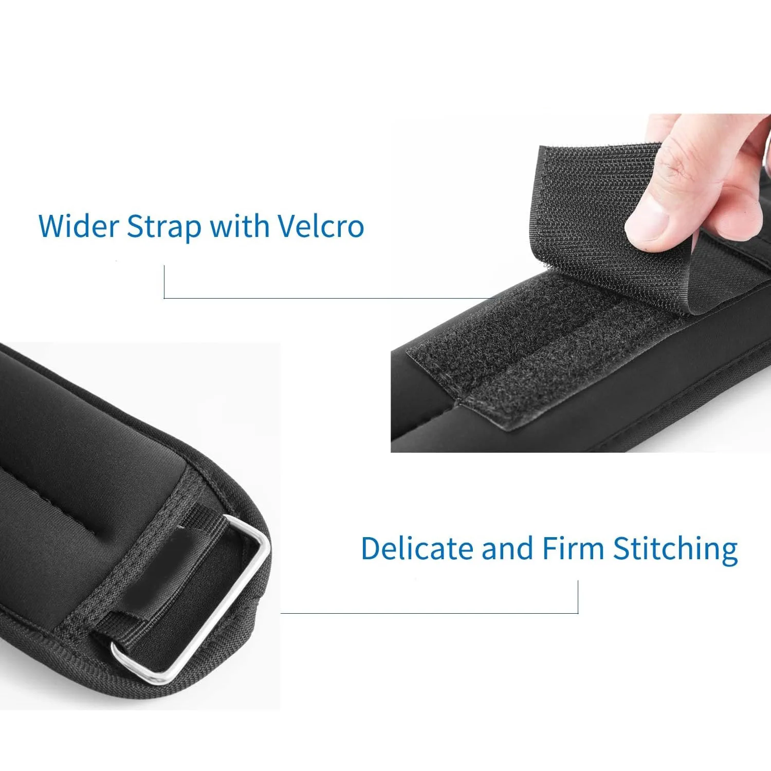 Custom Neoprene Ankle Weights Sets 1lb 2lb 3lb 4lb 5lb Leg Arm Wrist Gym for Foot Exercise Training Workout Walking Jogging