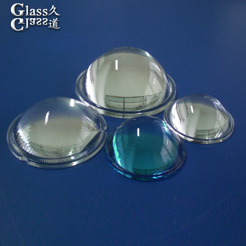 Polishing Aspherical Borosilicate Glass Cob Led Lens for Street Lamp Lighting
