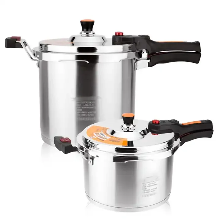 Commercial/Household Pressure Pot Stainless Steel 304 Extra Thick Pressure Pot Explosion Proof Large Capacity 4L/5L/6L