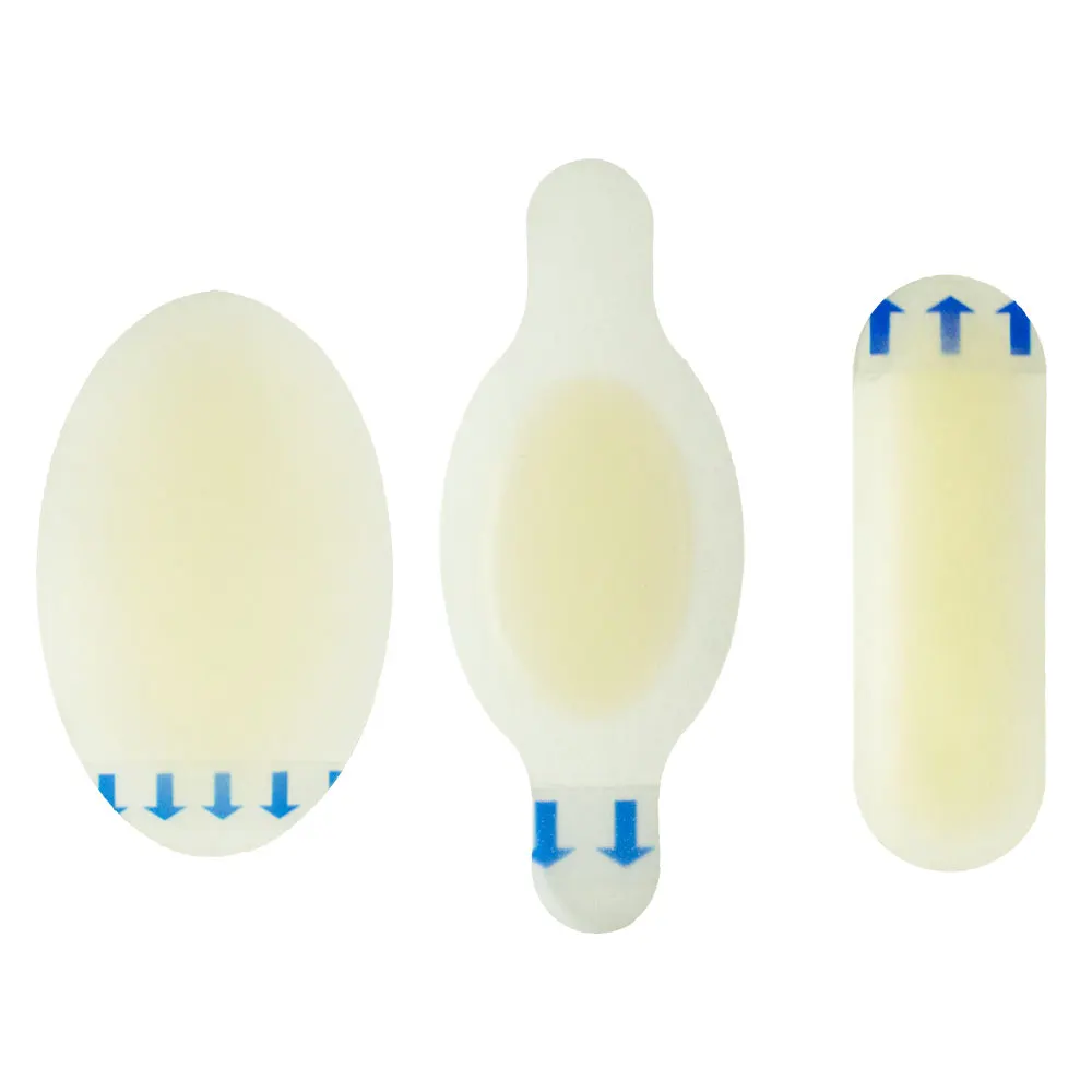 Factory Customized Different shape Advanced Heel Protectors Waterproof Hydrocolloid blister plaster