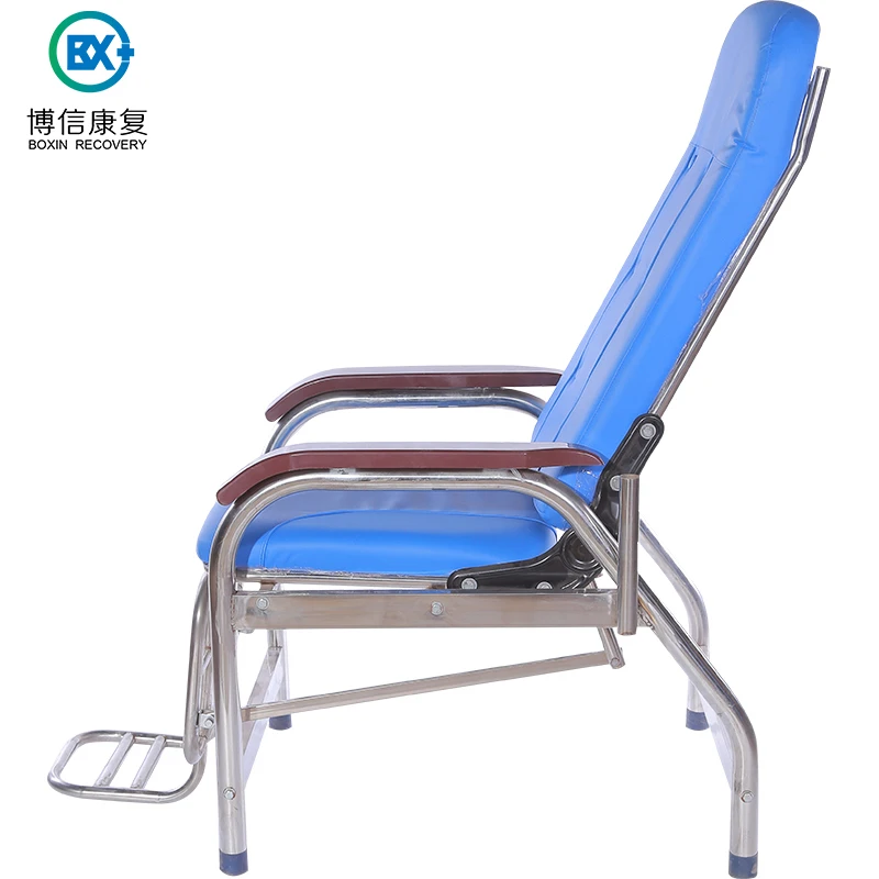 Больничный медицинский инфузионный стул из нержавеющей стали для пациента