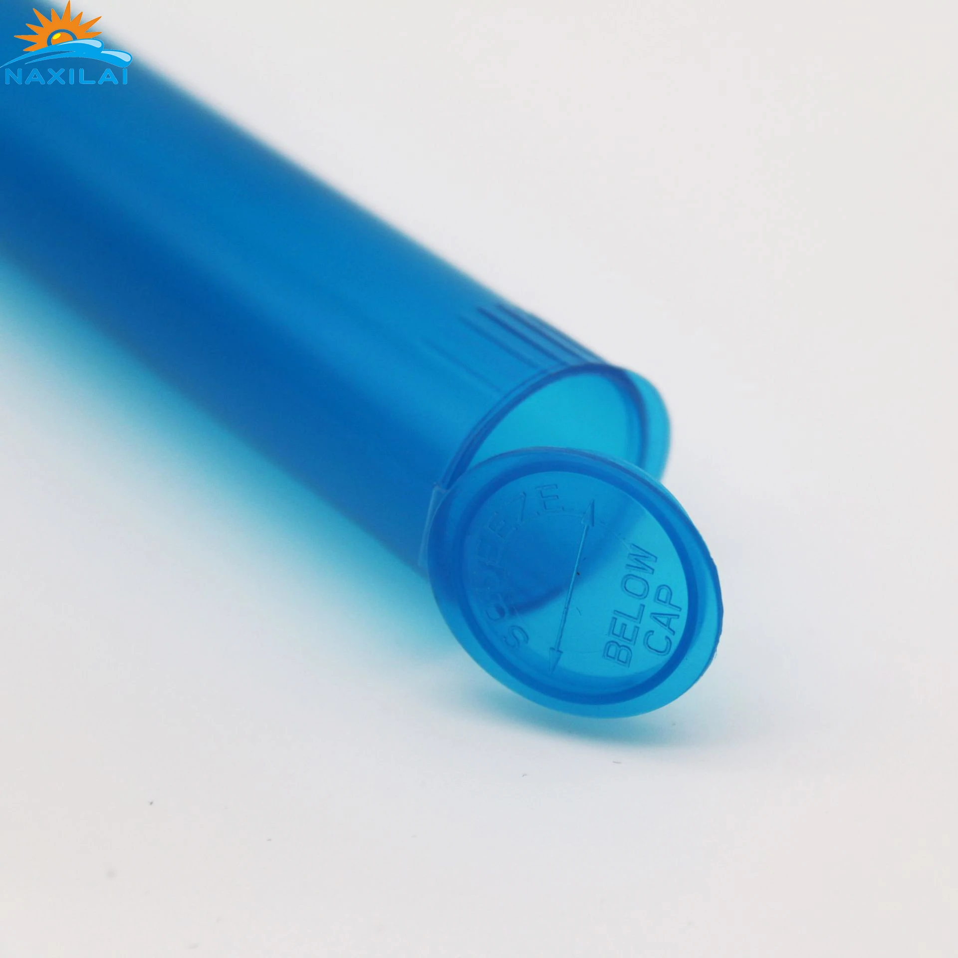 
NAXILAI Customized Featured Portable Medicine Packaging Tube Cigar Tobacco Moisture-proof Plastic Packaging Tube 