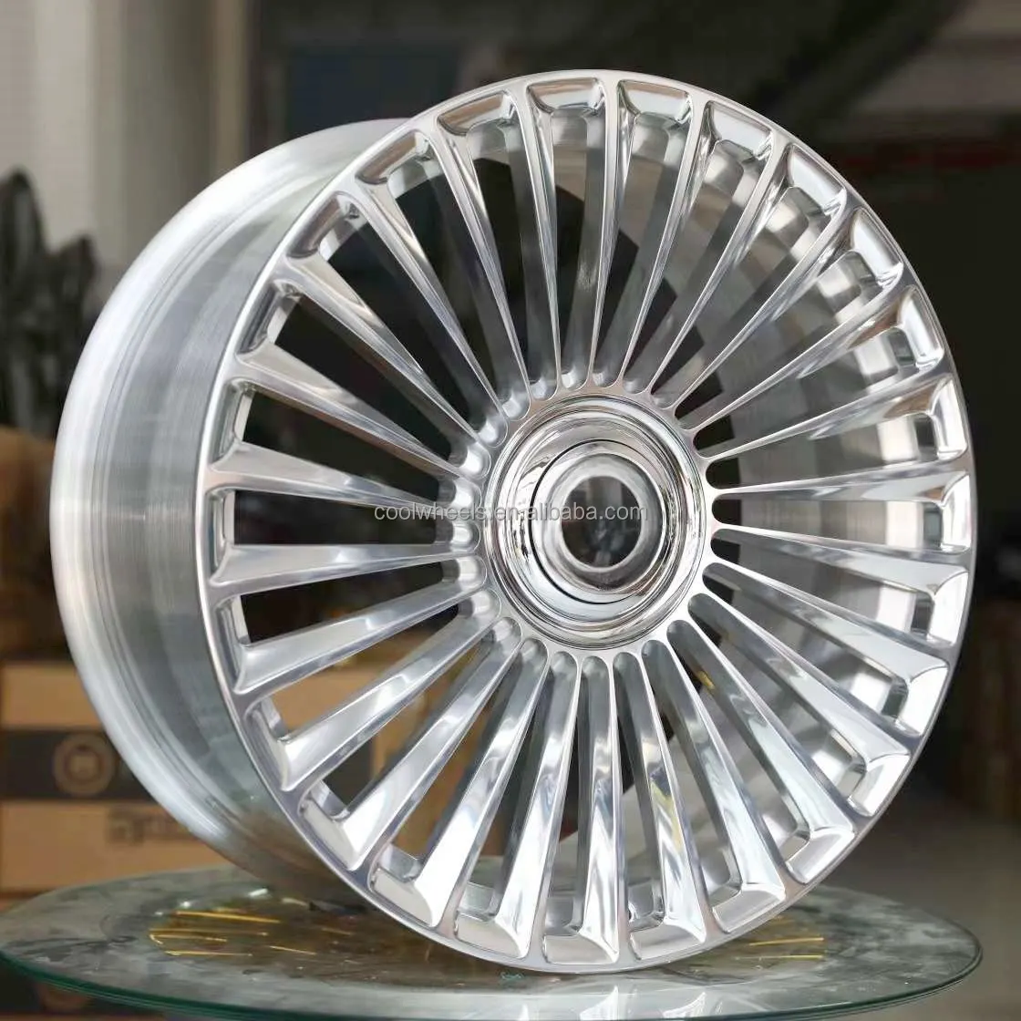 Bku luxury forged wheels 18 19 20 21 22 23 inch Polished alloy 5x112 wheels rims for mercedes C E S CLS SL SLK GLS GLE V class