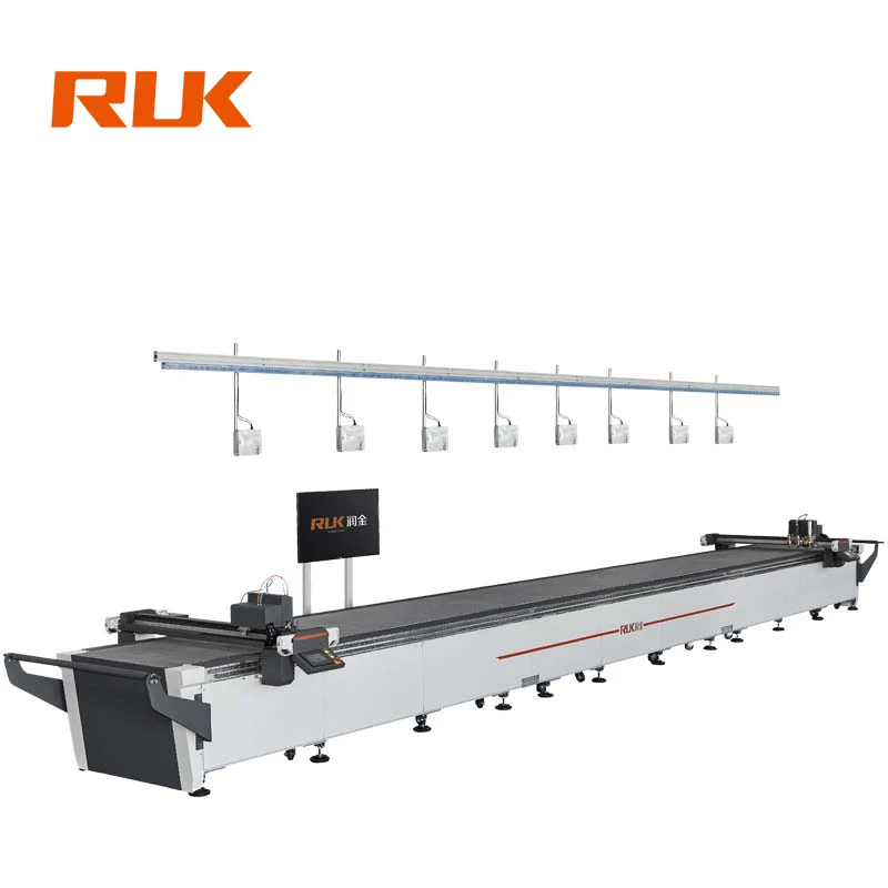 RUK MCC02 automatic Cutting Machine leather belt cutting machine with High Quality