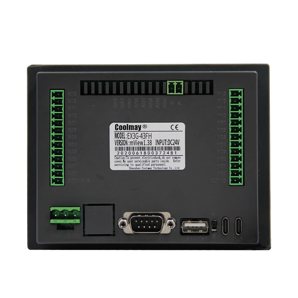 Реле MR/MOS Tube Max 4AI 2AO высокоскоростная функция HMI PLC все в одном