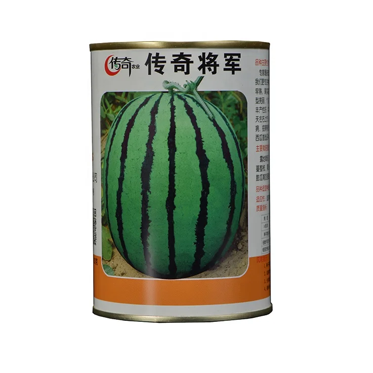 Round shape tin can for packing watermelon seeds SZSYTN-236