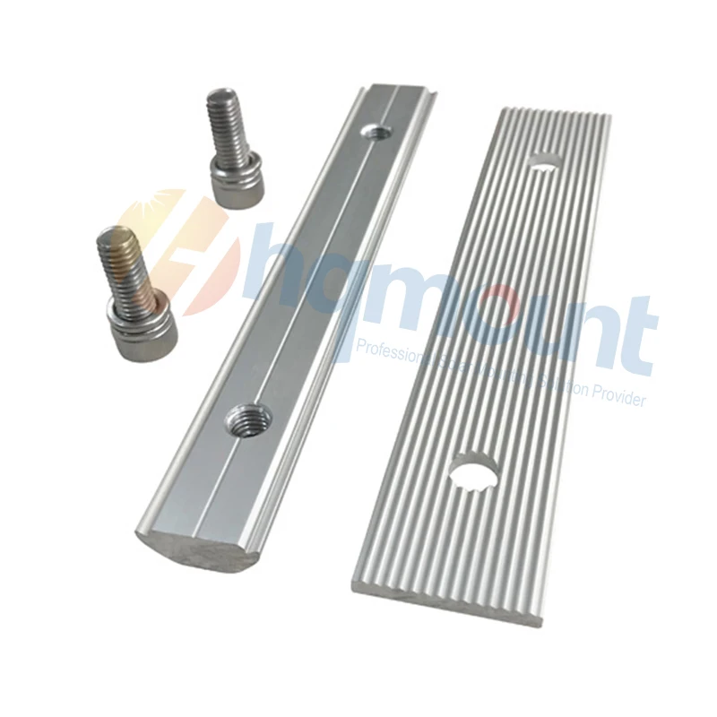 HQ Mount HQ-SP-W50B Solar Aluminium Rail with Rail Splice  for Rooftop Mounting System