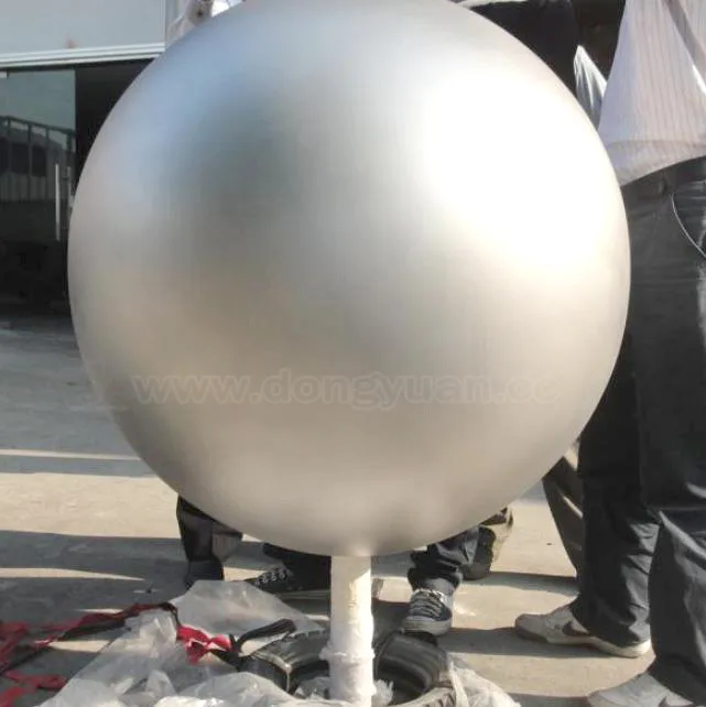 VFX HDRI 12cm Chrome Ball with Grey Ball Profession Camera Reflector Stainless Steel Hollow Sphere