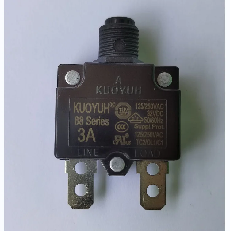 KUOYUH Automatic Reset Thermal Switch Circuit Breaker 88-17A Current Overload Protector For Kids Electric Car Accessories