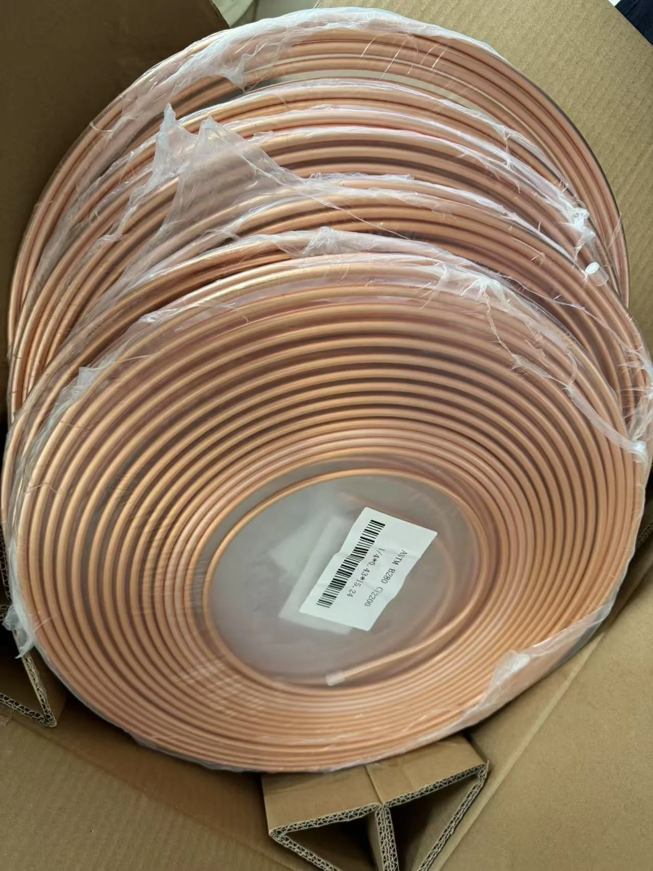 Оптовая продажа R410 медная холодильная катушка кондиционера с диаметром от доступна в различных спецификациях