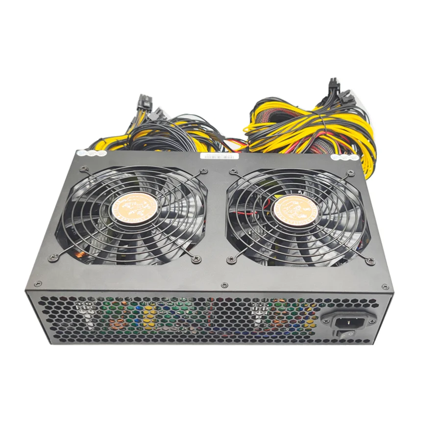 3600 Вт ATX PSU импульсный источник питания 90 Plus ЗОЛОТОЙ 220 В для 12 графических карт GPU в наличии