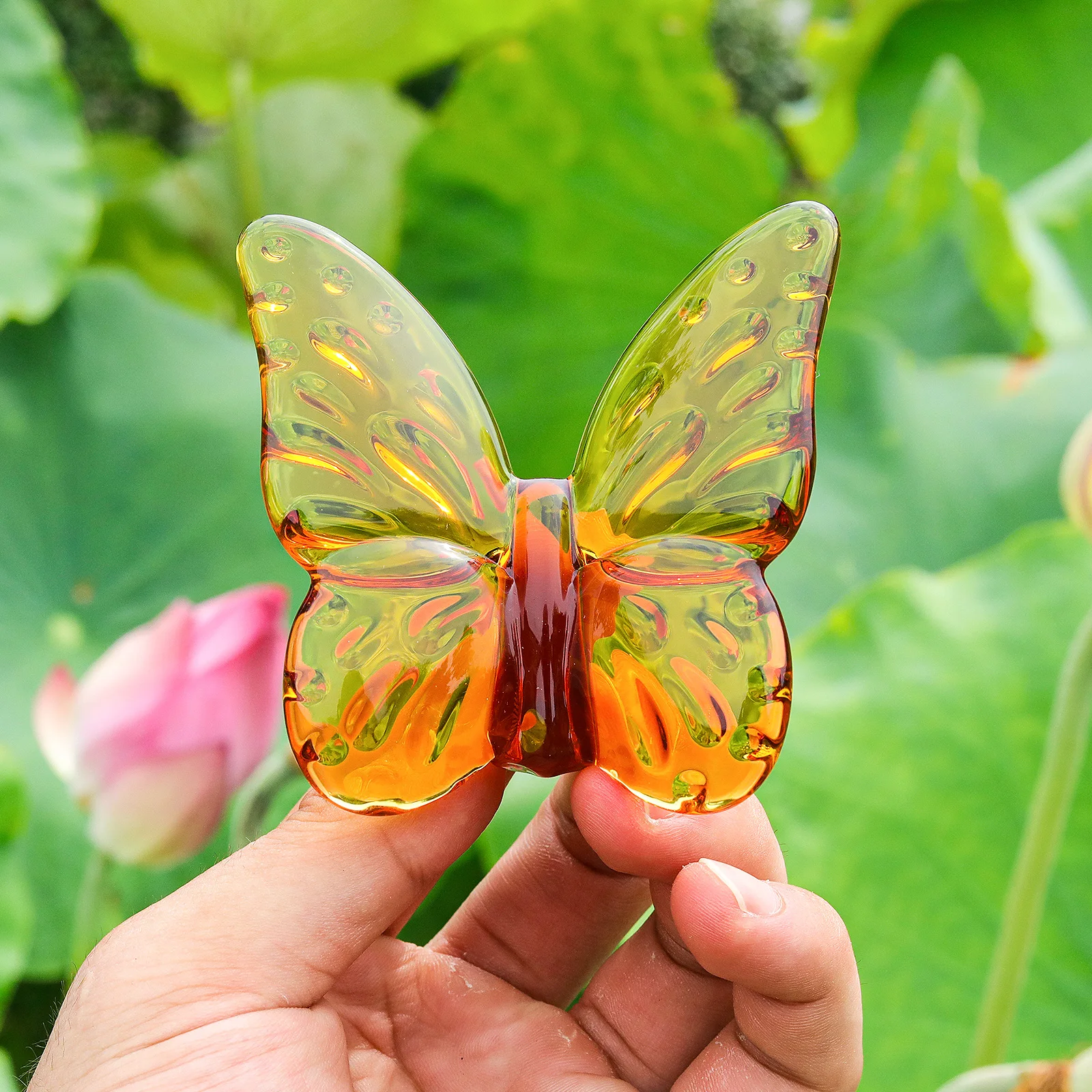 Colorful  Butterfly  Crystal Crafts For Christmas Gift  Home Decoration Ornaments