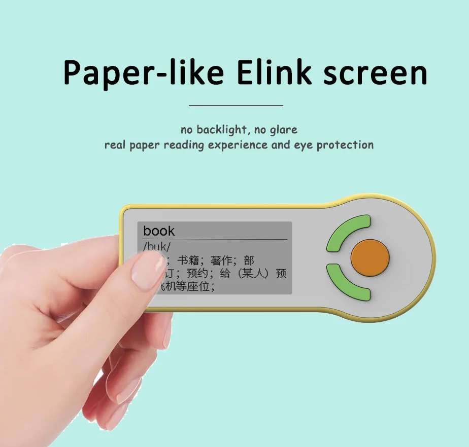 2022 Latest Memorize English Dictionary Words Electronic Pocket Card Vocabulary Studying Learning Machine
