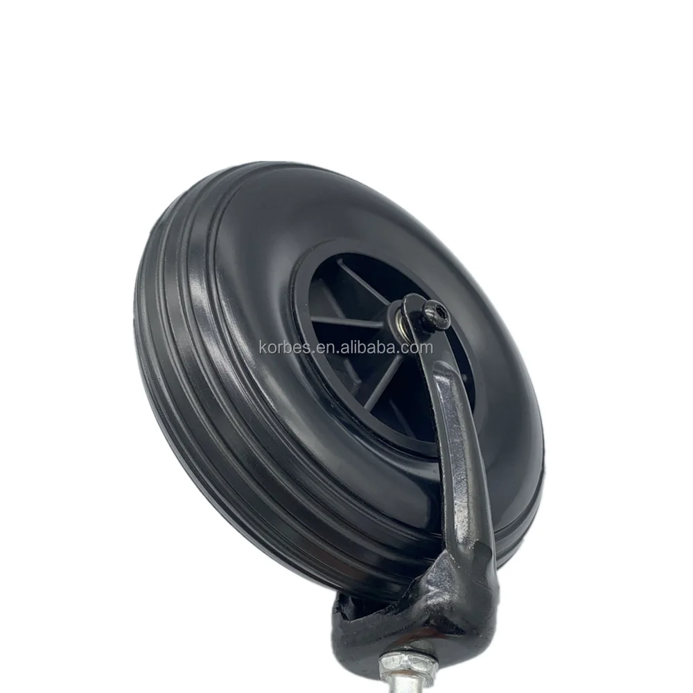 High performance 200x50 pu front tyre electric mobility scooter wheel pu foam wheel