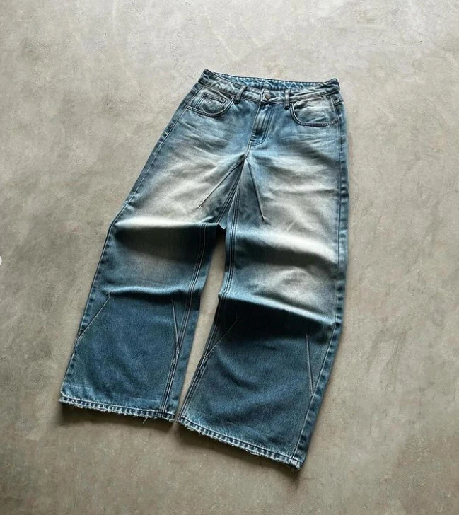 Dongguan custom high quality man distress straight leg cotton vintage wash blue black denim pants jeans for men