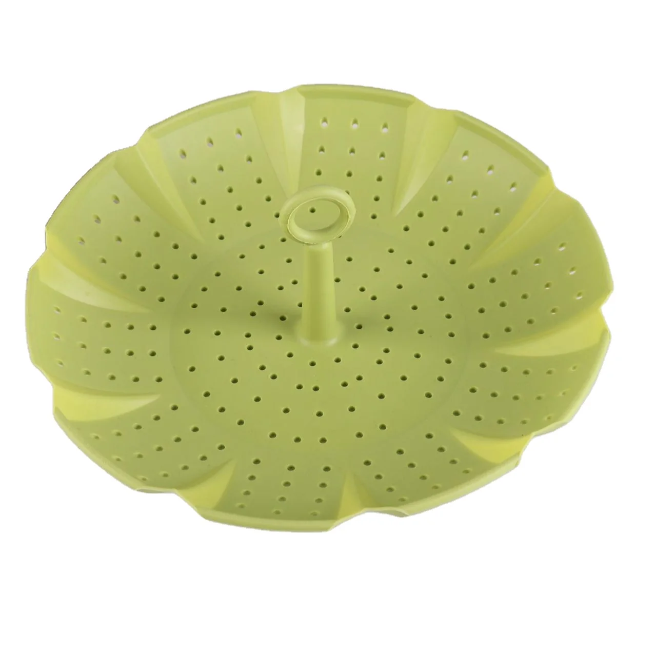 Vegetable Steaming Rack Silicone Folding Food Steamer Net Basket Steamer Scalable Kitchen Tools Gadgets Silicone Colander
