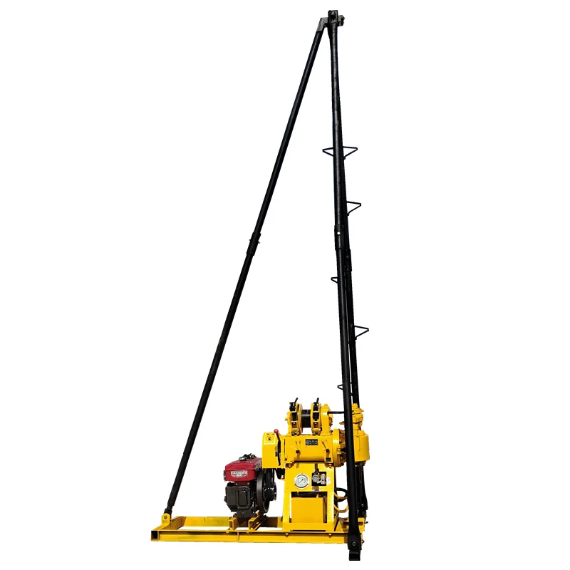 Chinese manufacturer 70 m water well drilling rig Geological drilling rig Portable well drilling machine