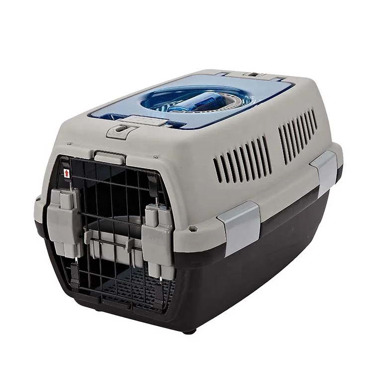 Airline Approved Hot Selling Portable Small Luxury Plastic Dog Pet Cages, Carriers