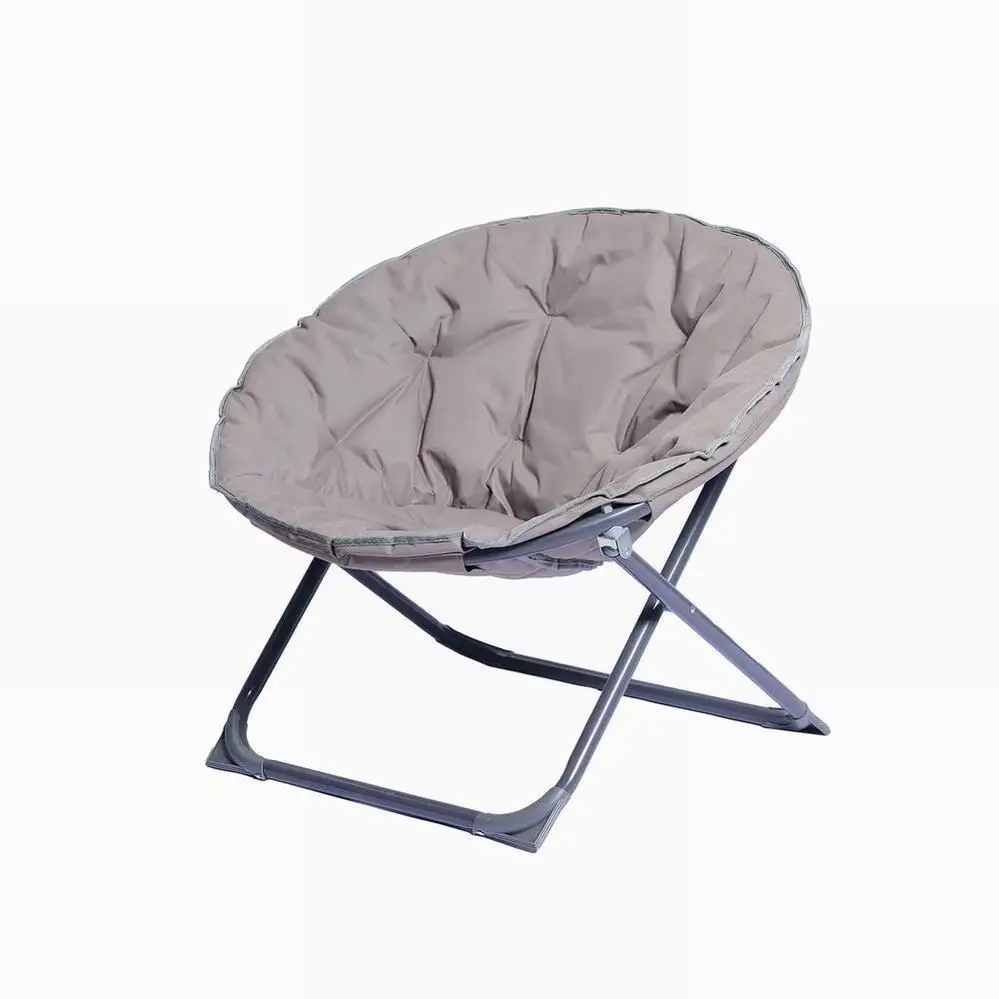 Relaxing Aluminum Colorful Convenient Camping Chair Wholesale Oxford Adult Durable Moon Camping Chair for Beach