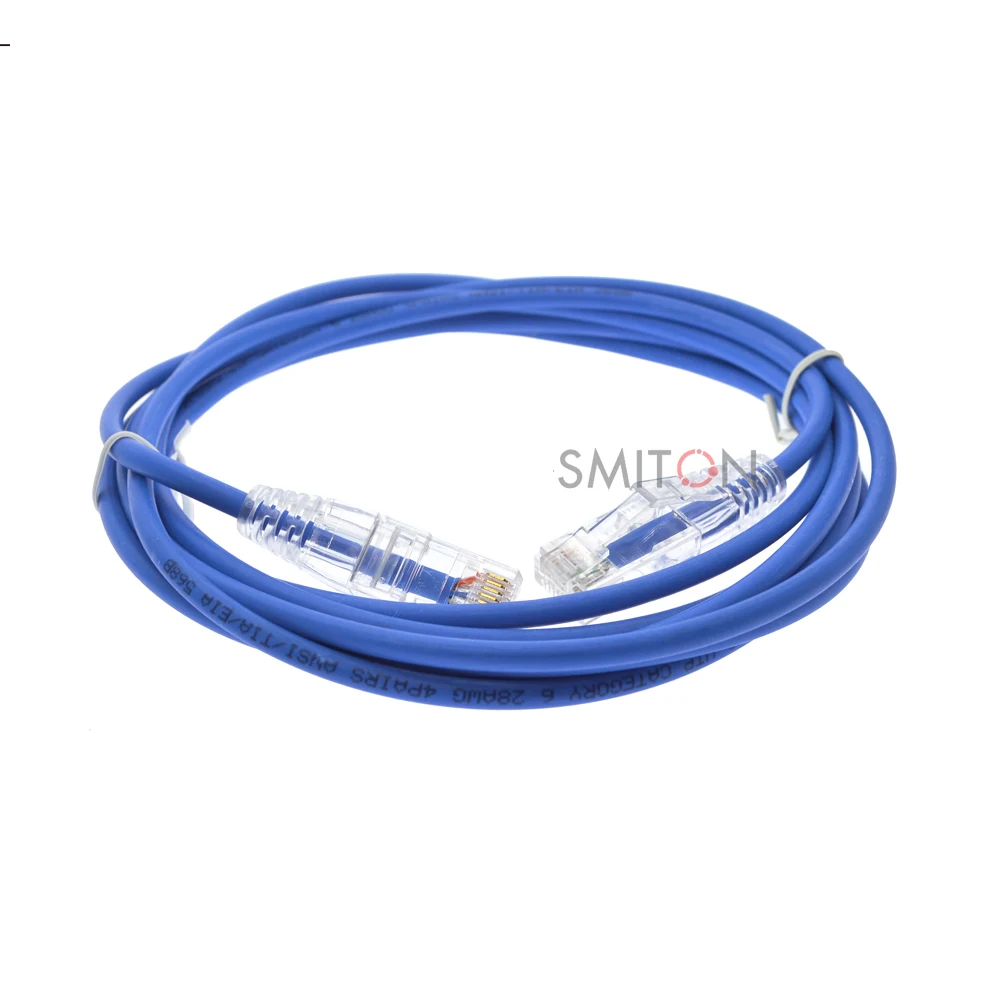 Unshielded Twisted Pair Copper Power Jumper Cable  Network Patch Cord RJ45 Cat6  Cat6A Patch Cable