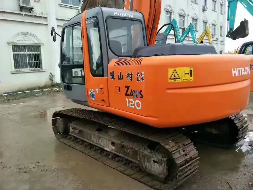Маленький экскаватор Hitachi ZX120 б/у сделано в Японии zaxis 120 /130 /160 на