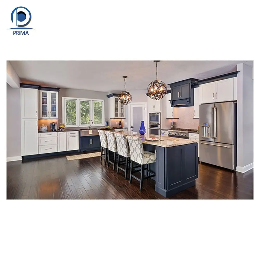 Prima Vary Style Kitchen Cabinet Apartment Modular Furniture Cupboard Modern Cabinet Handles & Knobs Kitchen Cabinets