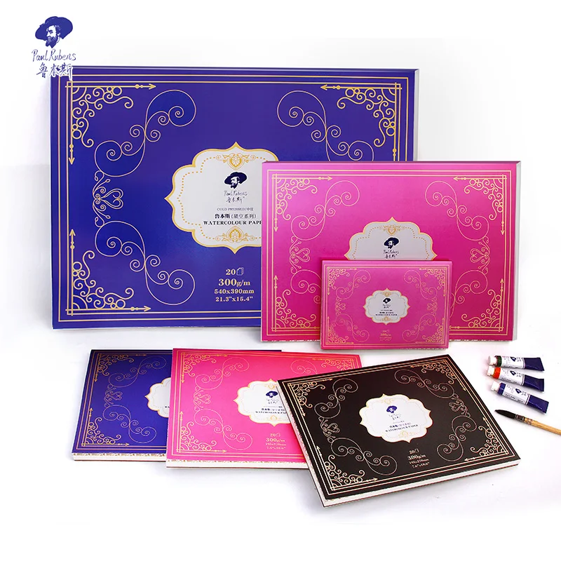 Paul-Rubens Hot Sketch Book Drawing Hardcover 300G Notebook Painting Drawing Book School Sketchbook