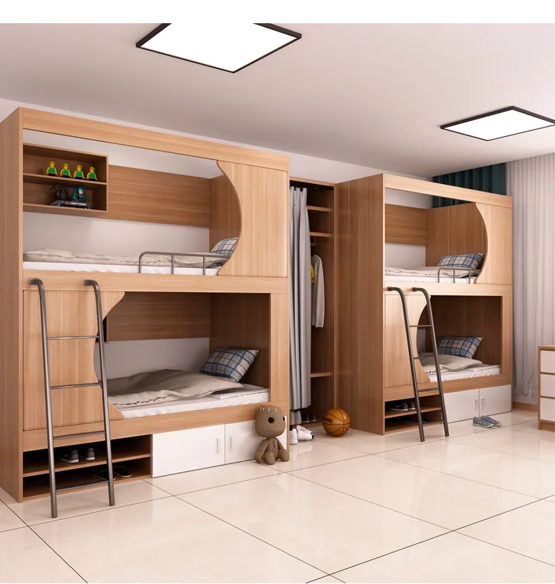 Customized Bed Designs Bunk Beds Sleeping Pods and Cabins Crafted from Durable Metal for Sophisticated Hostel Sleep Solutions