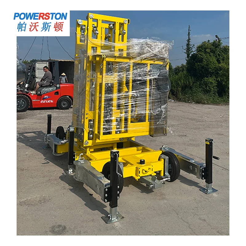 Projects Total Solution High Rise Building Facade Loading Load Hoist Mast Climbing Work Platform