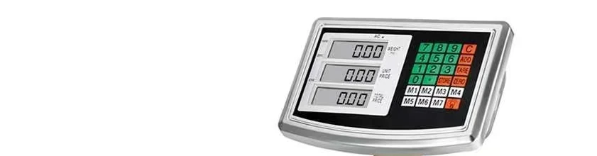 RENKMHE LED/LCD Customizable Size Stainless Steel Digital Platform Scale 60kg 100kg 300kg  RENHEHQ