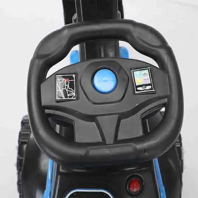 2024 New Small Ride On Kid Slide Push Car Atv Toy Quad Bike For Kids With Push Bar