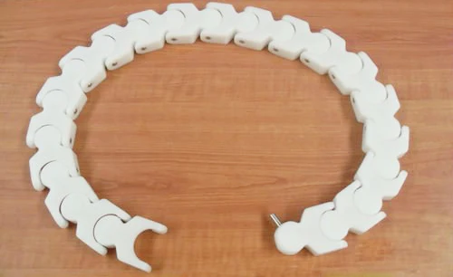 Factory standard 1700 1702 POM Plastic Curve Chain  Dragon Conveyor Chains