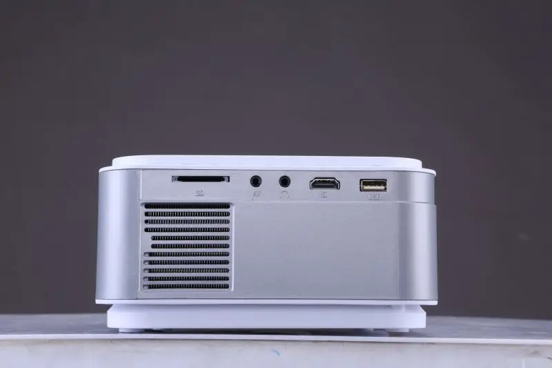 Pocket-type mini projector 4k is easy to carry with 720P Native Android Home theatre 5000 Lumens Led Projector