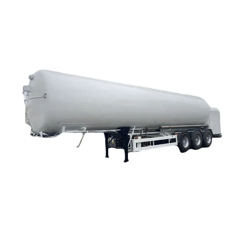 Used CIMC LN2 Cryogenic tank trailer 33.9-36KL
