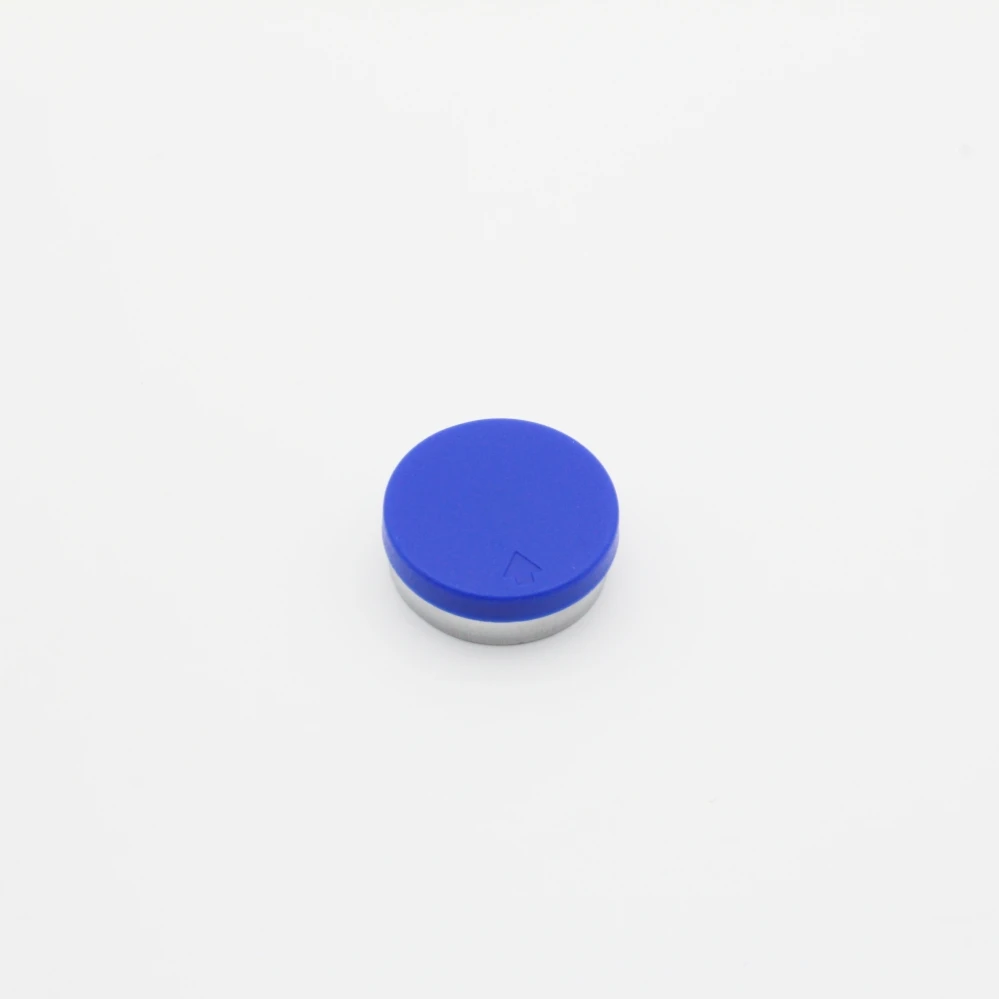 Откидные алюминиевые пластиковые колпачки для трубчатых флаконов, 20 мм