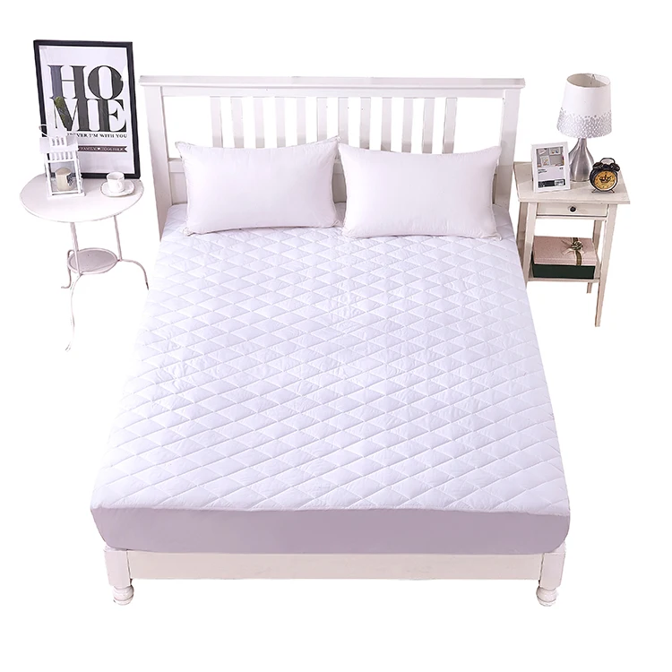 Hot Selling Cheap Custom King Size Hypoallergenic PolyesterJacquard Quilted Waterproof Mattress Protector Cover