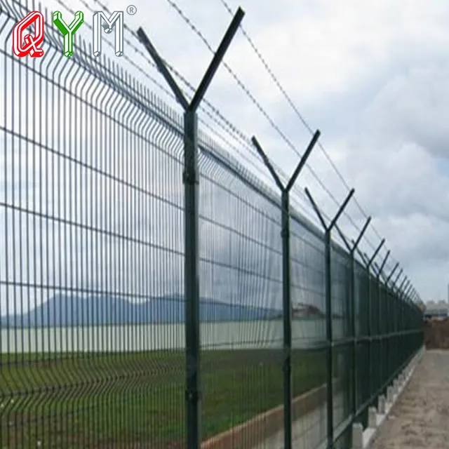 Airport Fence Security Perimeter Fence with Barbed Wire
