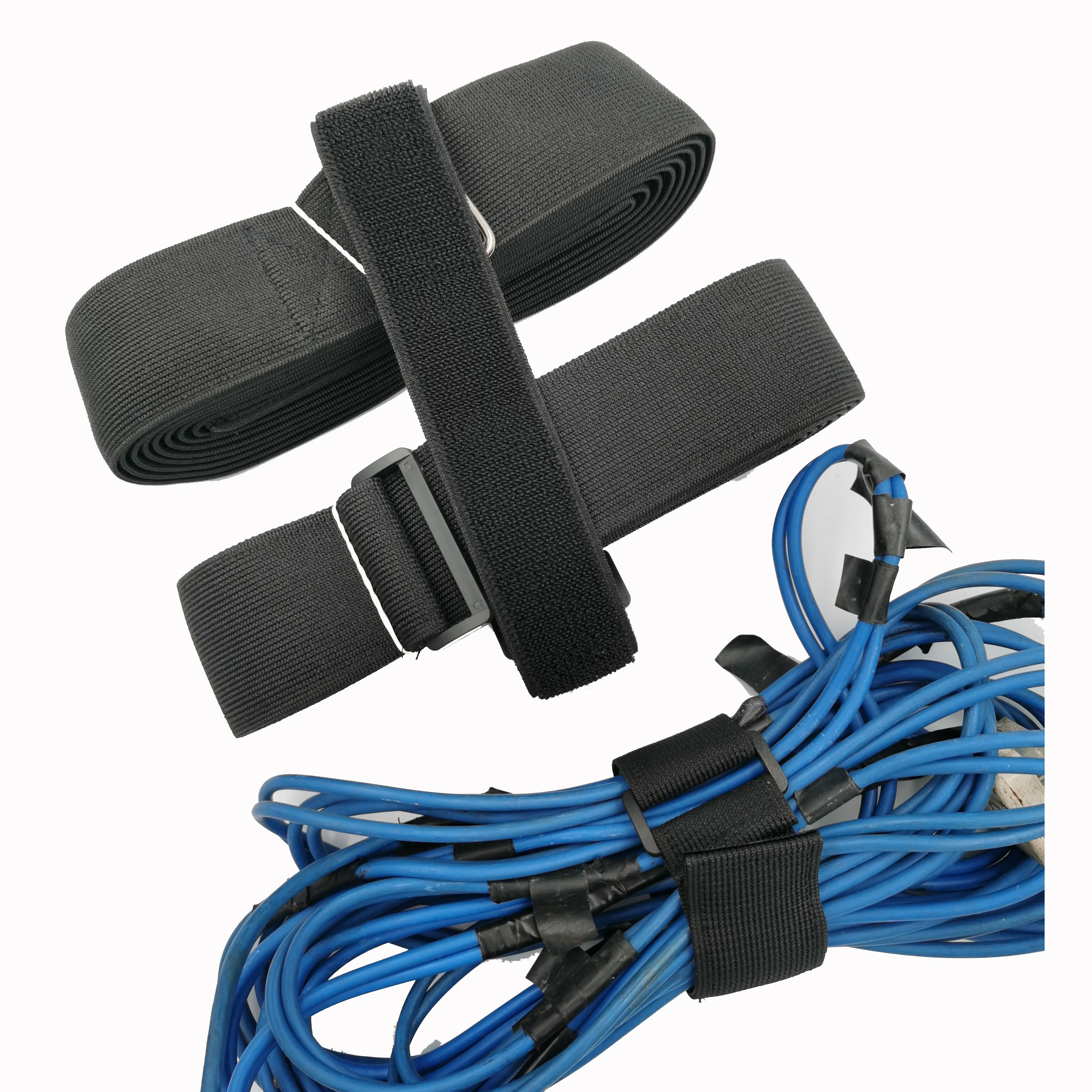 China Manufacturer Soft Hook and Loop Adjustable Straps Bike Buckle Elastic Hook And loop Strap Hook and Loop Elastic Armband