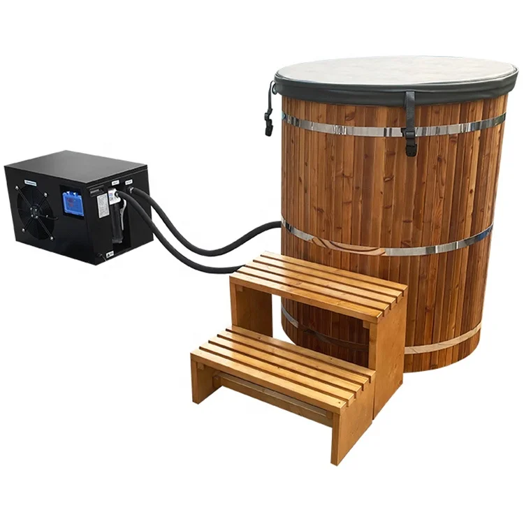 Fenlin new design body recovery cold bath tub ice plunge barrel