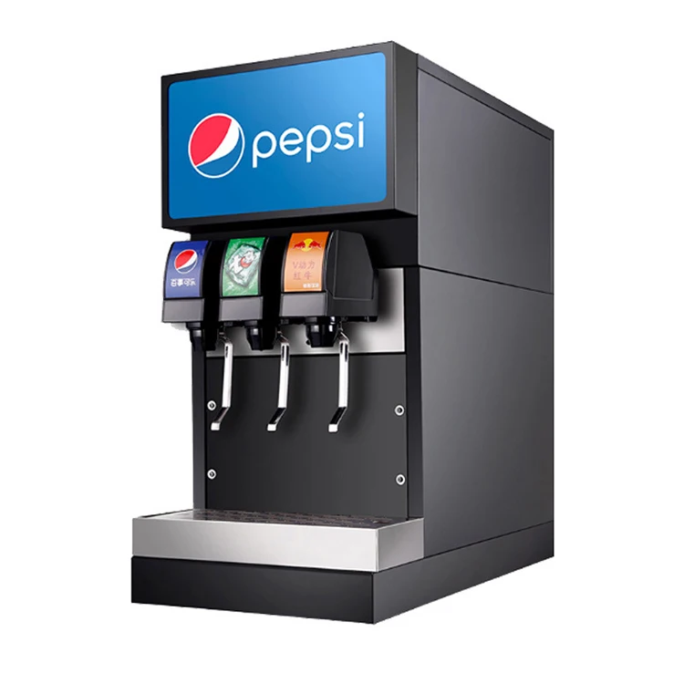 Professional Manufacture Soda Vending Machine Cold Soft Drinks Hot Beverage Dispenser