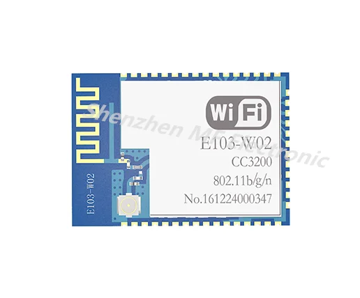 Low Power UART to WiFi Module CC3200 Chip Wireless Module E103-W02 SMT Support Network Heartbeat Packets and Serial Data Packet