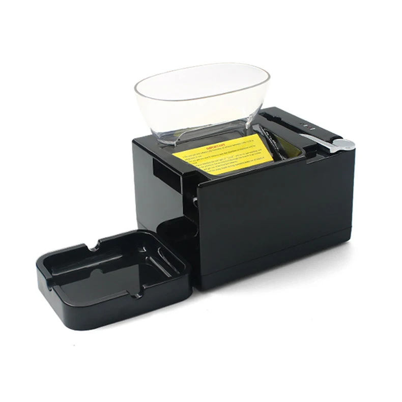 ER252109 Automatic Multi-function 6.5mm Cigarette Maker Full Set of Manual Household Grinding Electric Rolling Machine