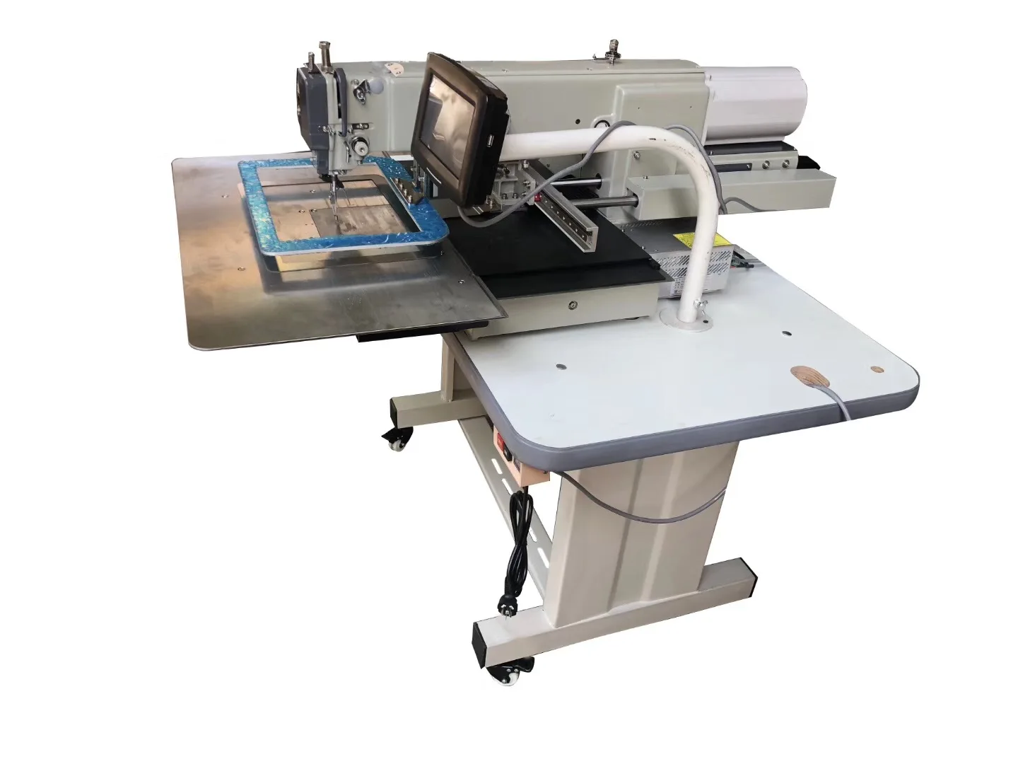 High Speed Automatic computer leather pattern sewing machine For Shoes And Bags