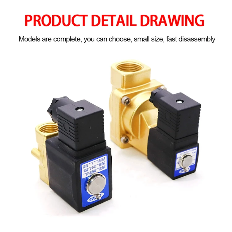 2024 new products AIRTAC original AIRTAC solenoid valve 2W030-08 2W030-06 2W050-10 2W050-15